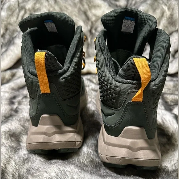 Mens HOKA Anacapa Mid GTX Hiking Boots/Sneakers - Picture 5 of 7